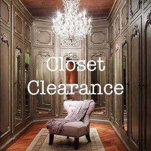 Closet Clear Out Sale!